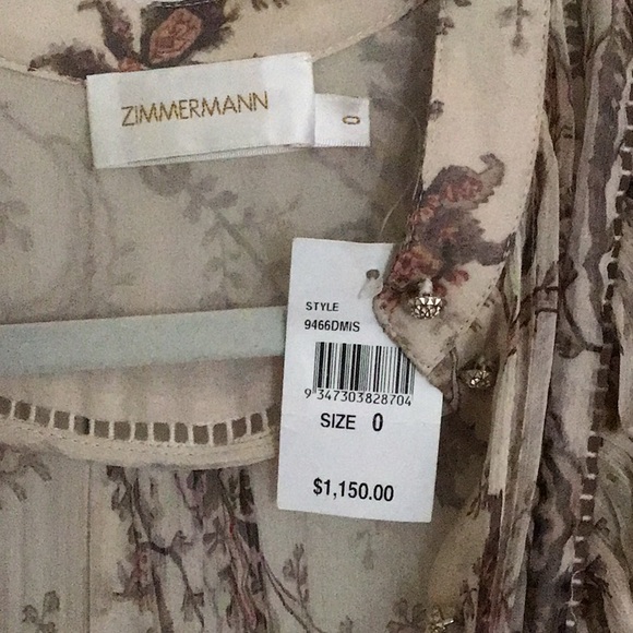 Zimmerman Paisley Mischief Frill Dress - Picture 5 of 9